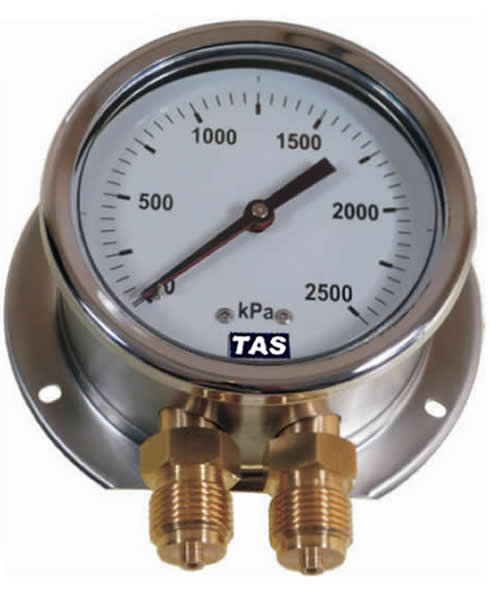 Duplex Pressure Gauge Industrial Gauges